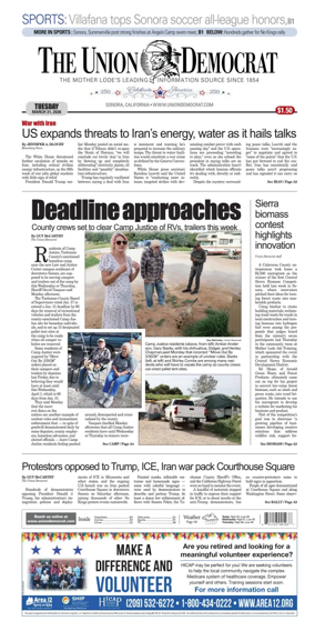 Cover of The Union Democrat