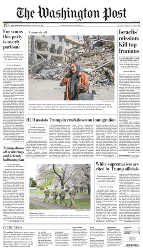 Cover of The Washington Post