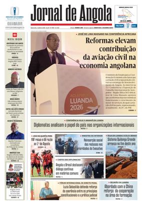 Cover of Jornal de Angola