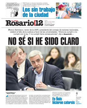 Cover of Pagina 12-Rosario 12
