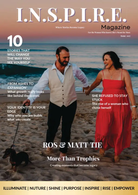 Cover of I.N.S.P.I.R.E. Magazine