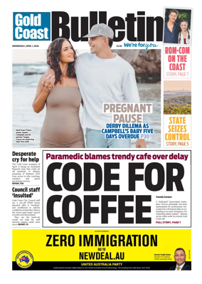 Cover of The Gold Coast Bulletin
