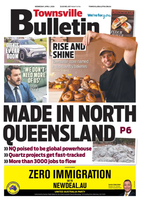 Cover of Townsville Bulletin