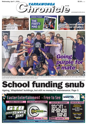 Cover of Yarrawonga Chronicle