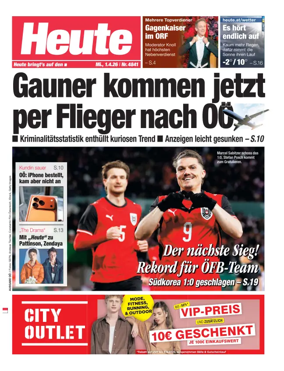 Cover of Heute - Oberosterreich Ausgabe