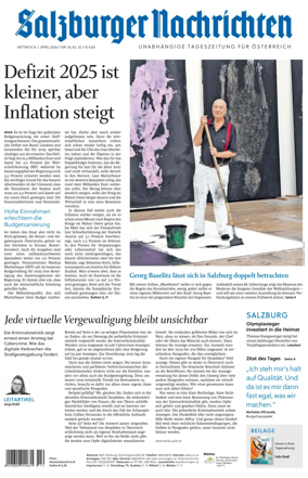 Cover of Salzburger Nachrichten