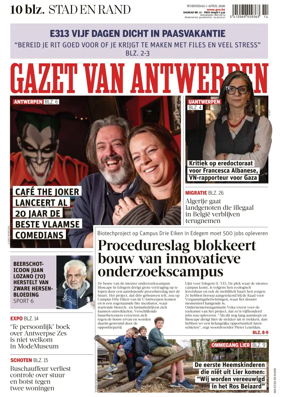 Cover of Gazet van Antwerpen Stad en Rand