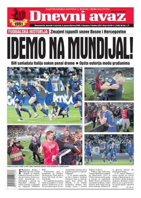 Cover of Dnevni avaz