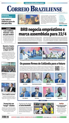 Cover of Correio Braziliense