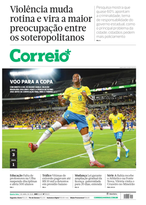 Cover of Correio da Bahia