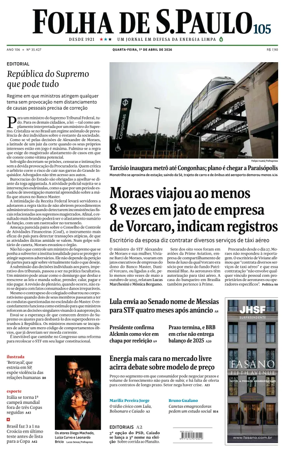 Cover of Folha de S.Paulo