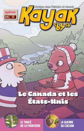 Cover of Kayak: Navigue Dans L'histoire du Canada
