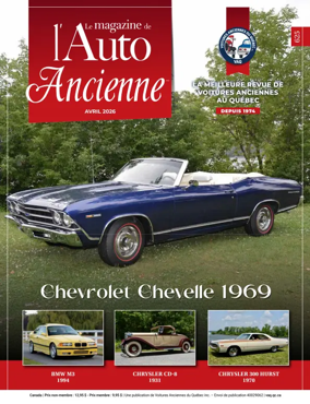 Cover of Le Magazine de l'Auto Ancienne