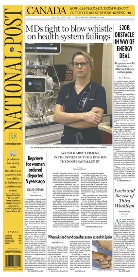 Cover of National Post - (Latest Edition)