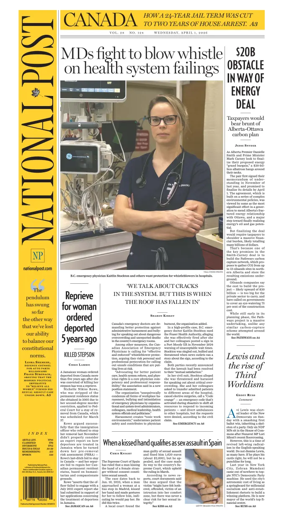 Cover of National Post - (National Edition)