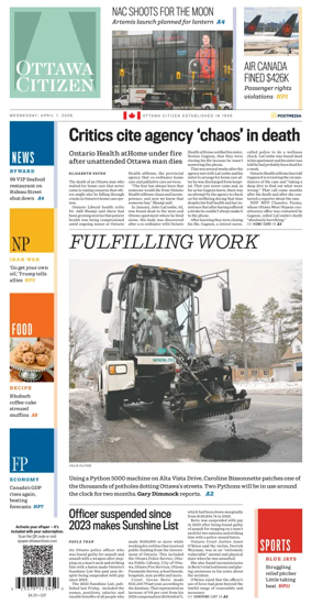 Cover of Ottawa Citizen