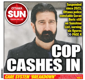 Cover of Ottawa Sun
