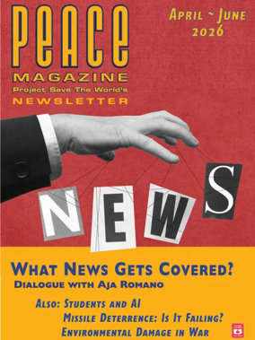 Cover of Peace Magazine