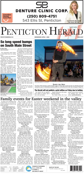 Cover of Penticton Herald
