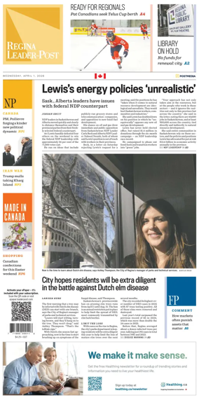 Cover of Regina Leader-Post