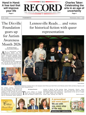 Cover of Sherbrooke Record