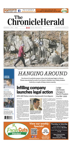 Cover of The Chronicle Herald (Metro)