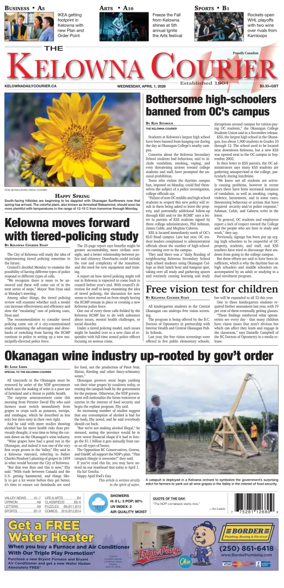 Cover of The Daily Courier