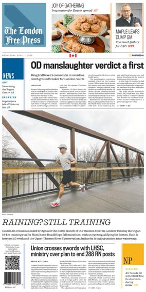 Cover of The London Free Press