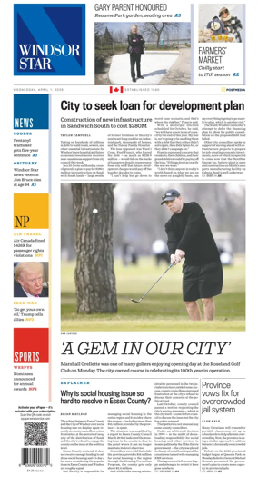 Cover of Windsor Star