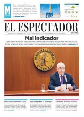 Cover of El Espectador