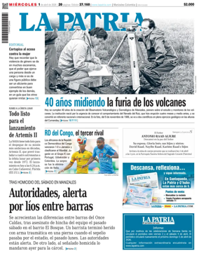 Cover of La Patria (Colombia)