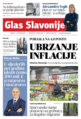 Cover of Glas Slavonije