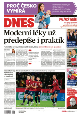 Cover of Dnes Prague Edition