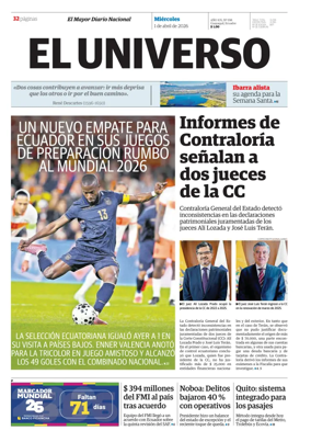 Cover of El Universo