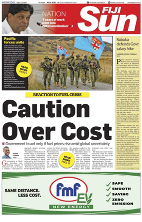Cover of Fiji Sun