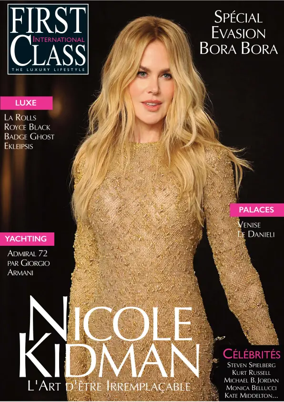 Cover of FIRST CLASS MAGAZINE INTERNATIONAL (FRENCH)