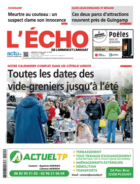 Cover of L'Echo de l'Armor et de l'Argoat