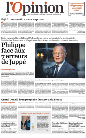 Cover of L'Opinion