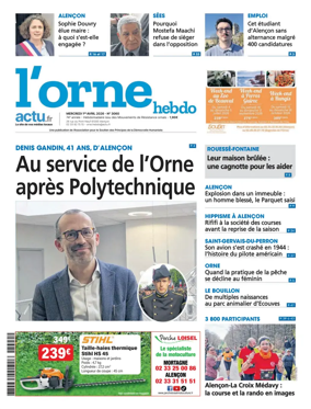 Cover of L'Orne Hebdo