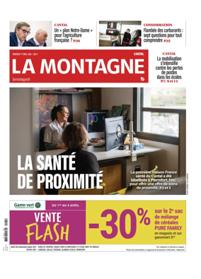 Cover of La Montagne (Cantal)