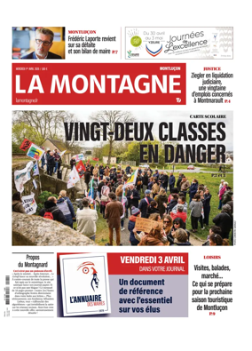 Cover of La Montagne (Montlucon)
