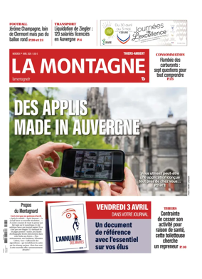 Cover of La Montagne (Thiers-Ambert)