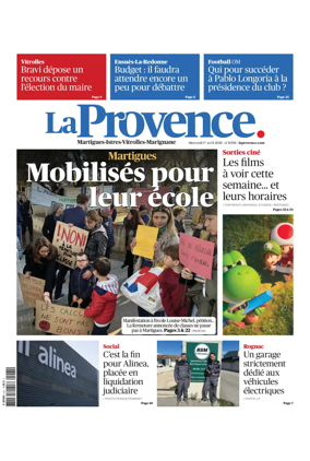 Cover of La Provence Martigues-Istres-Vitrolles-Marignane
