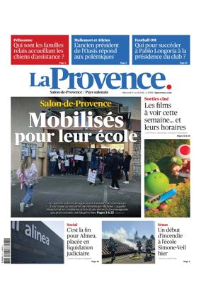 Cover of La Provence Salon-de-Provence / Pays salonais