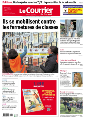 Cover of Le Courrier de l’Ouest (Deux-Sevres)