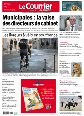 Cover of Le Courrier de l’Ouest (Saumur)