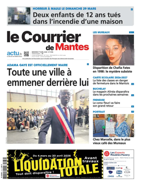 Cover of Le Courrier de Mantes