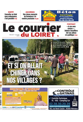 Cover of Le Courrier du Loiret