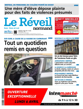 Cover of Le Reveil Normand (Eure / Eure-et-Loir)