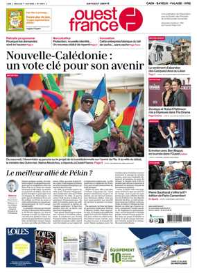 Cover of Ouest France (Caen - Bayeux - Falaise - Vire)